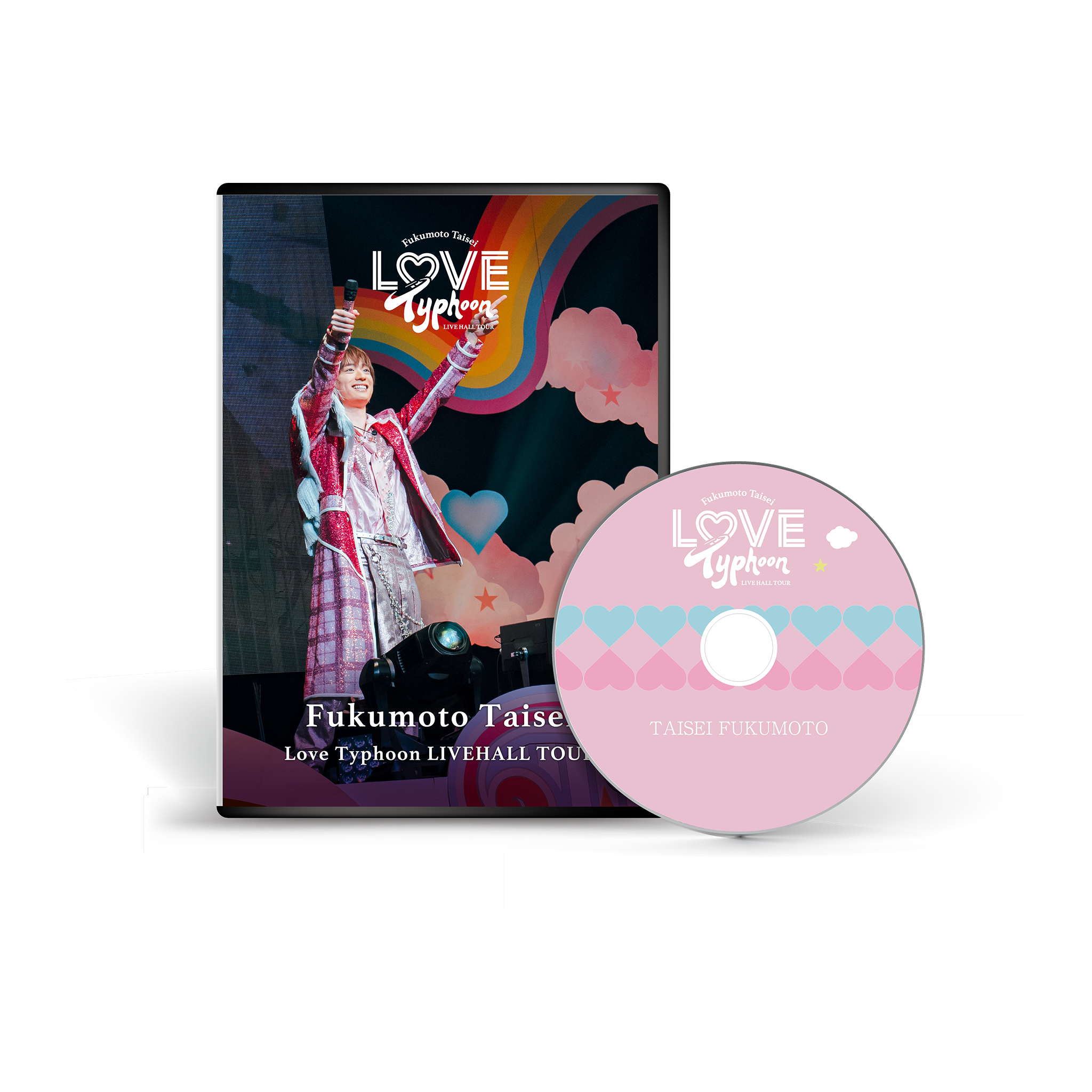 DVD】福本大晴 LIVE HALL TOUR「Love Typhoon」〈通常盤〉[スマプラ DVD】福本大晴 LIVE HALL TOUR「Love Typhoon」〈通常盤〉[スマプラ