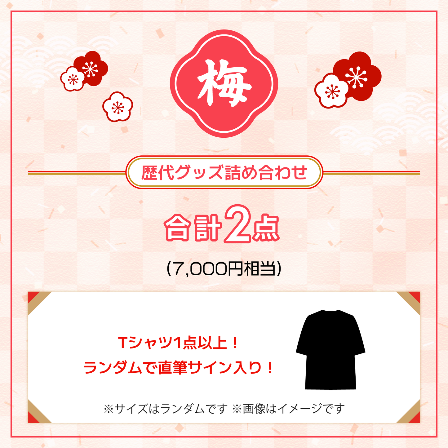 【数量限定】福本大晴2026「福袋」【梅】