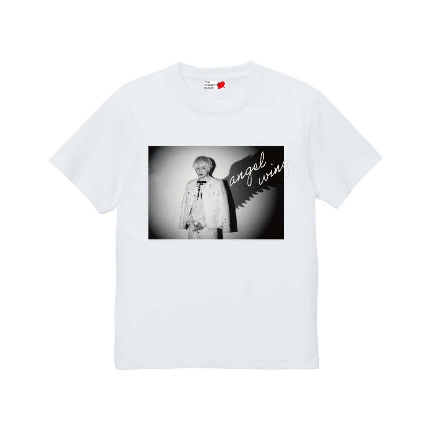 angel wing Tシャツ<ホワイト>