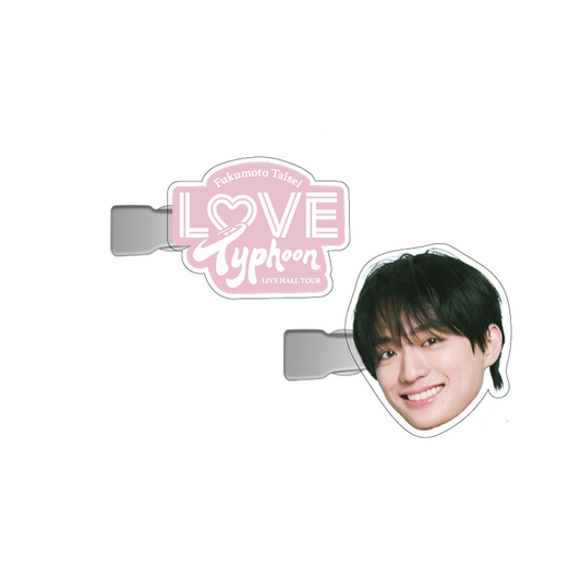 Love Typhoon ヘアクリップ