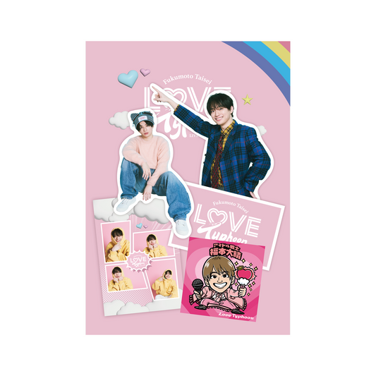 Love Typhoon オリジナルステッカーセット