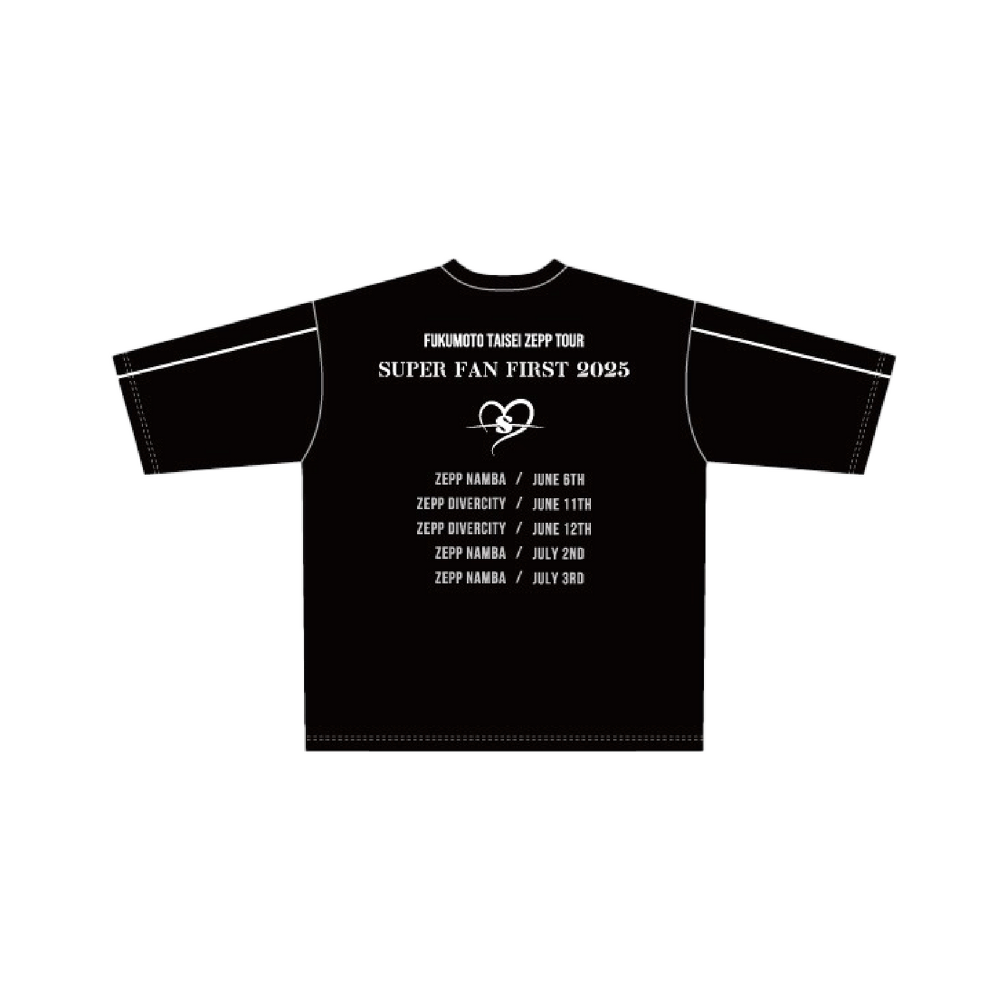SFF ＜BLACK＞ホッケーTシャツ（M/L/XL）