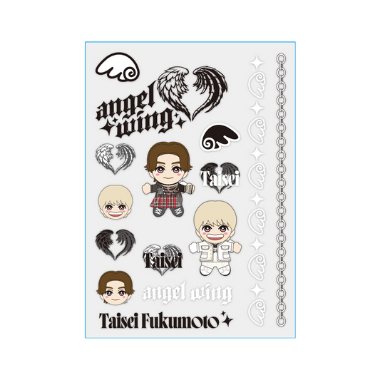angel wing タトゥシール